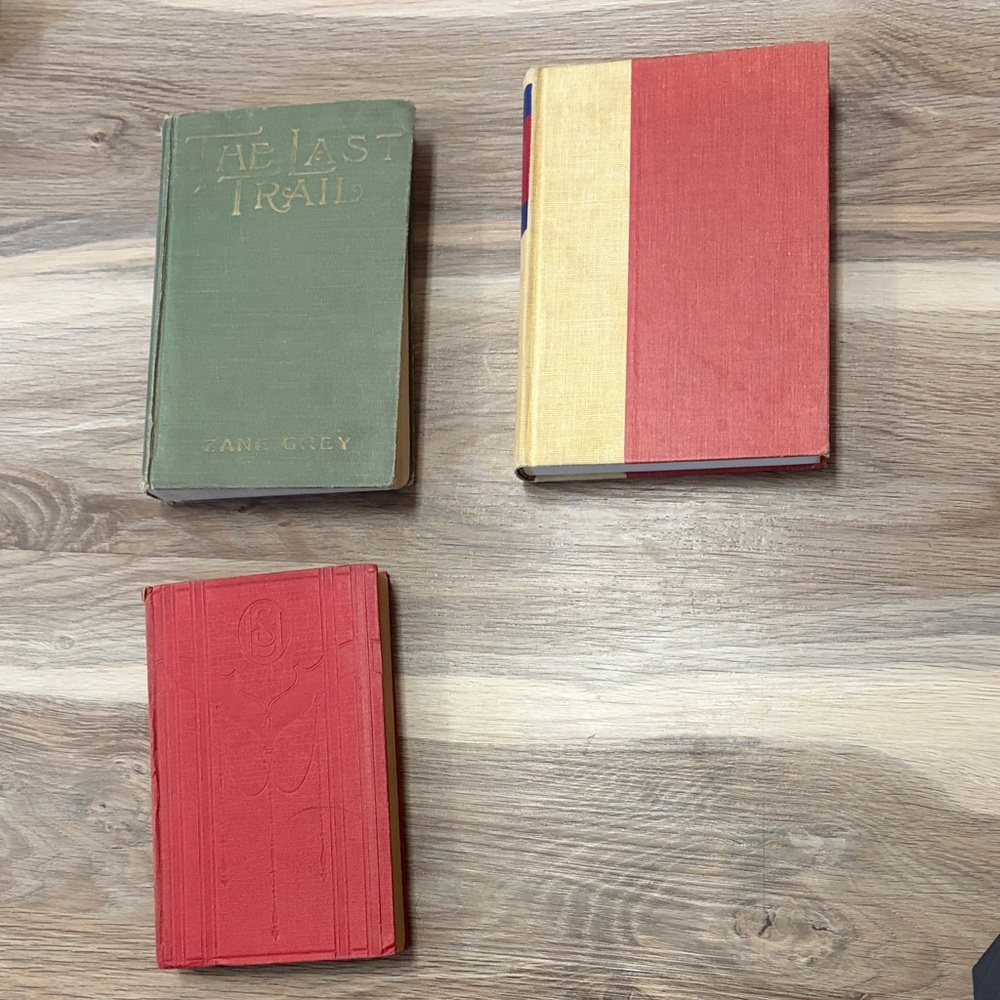 Clothbound Notebook Duo - Red and Green
